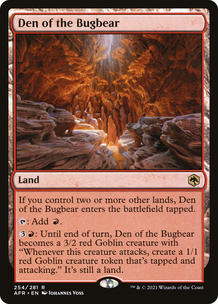 Den of the Bugbear [Dungeons & Dragons: Adventures in the Forgotten Realms] Foil
