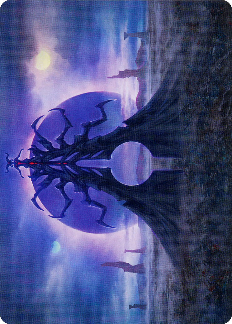 Black Sun's Twilight // Black Sun's Twilight (AONE-019) - Phyrexia: All Will Be One Art Series (Borderless)