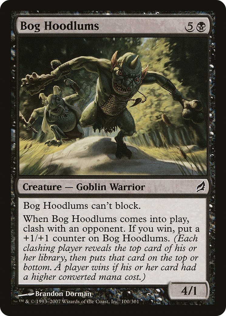 Bog Hoodlums [Lorwyn] Foil