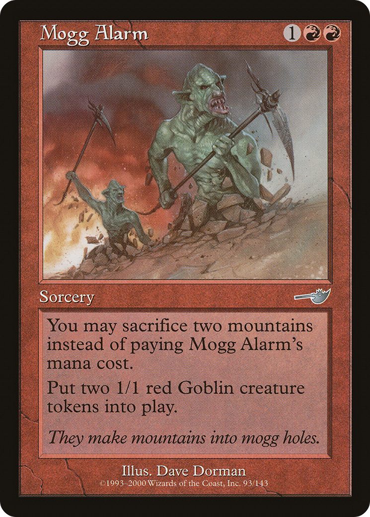 Mogg Alarm [Nemesis] Foil