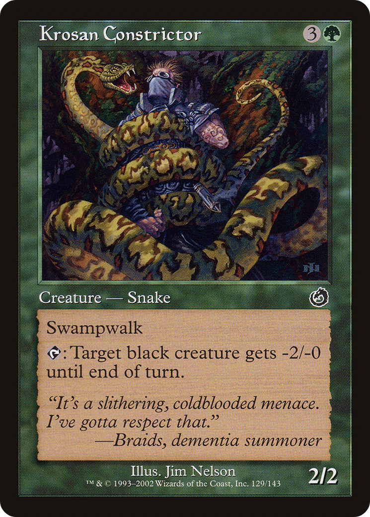 Krosan Constrictor [Torment] Foil