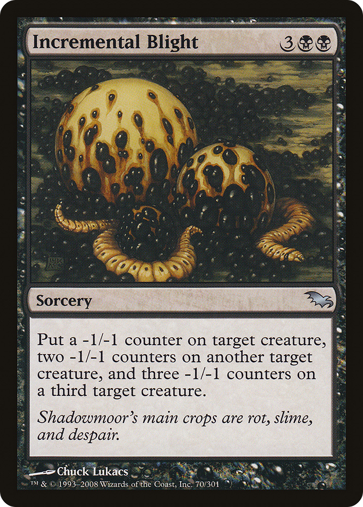 Incremental Blight [Shadowmoor] Foil