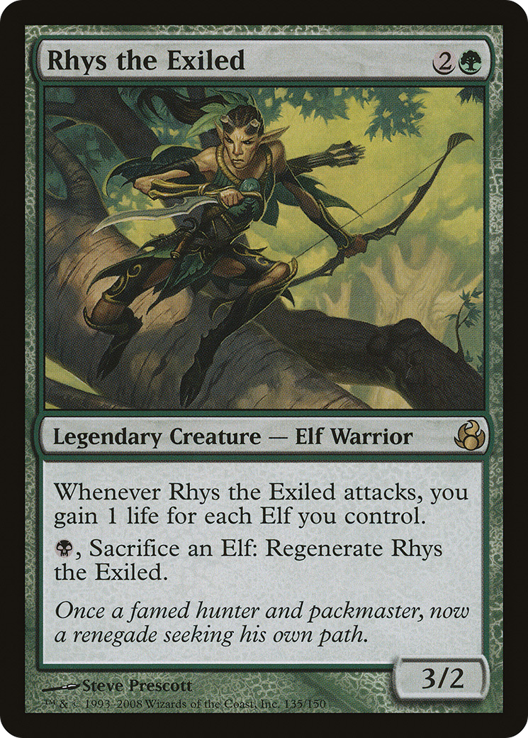 Rhys the Exiled [Morningtide] Foil
