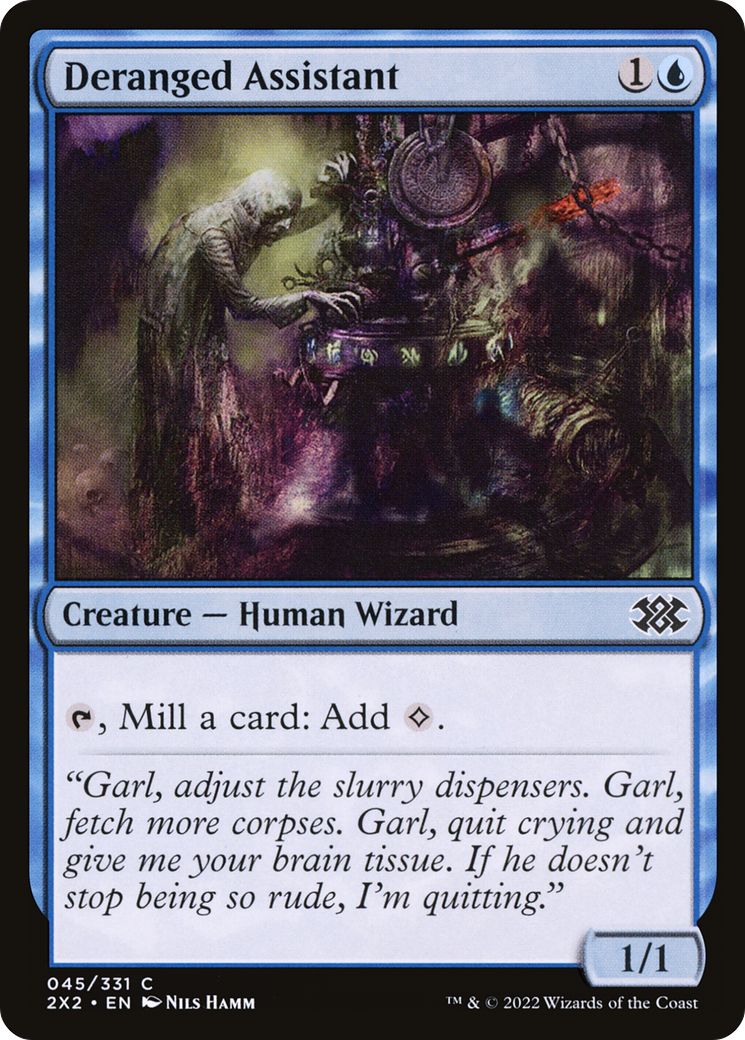 Deranged Assistant [Double Masters 2022] Foil