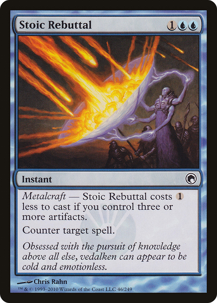 Stoic Rebuttal [Scars of Mirrodin] Foil