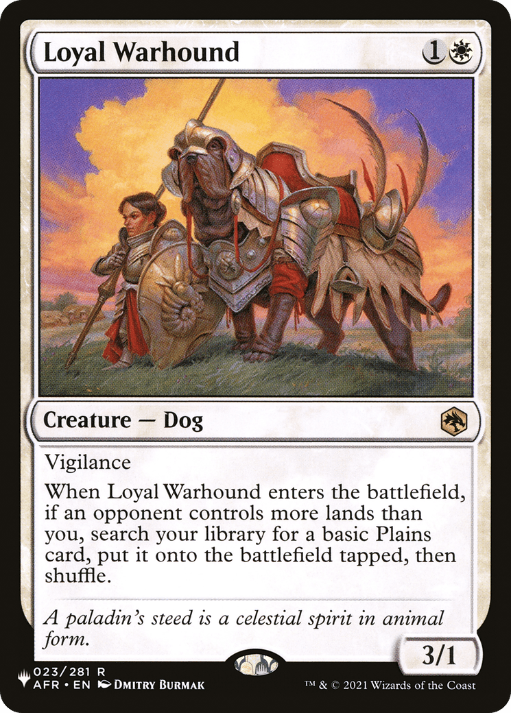 Loyal Warhound |  (AFR-23) [The List]