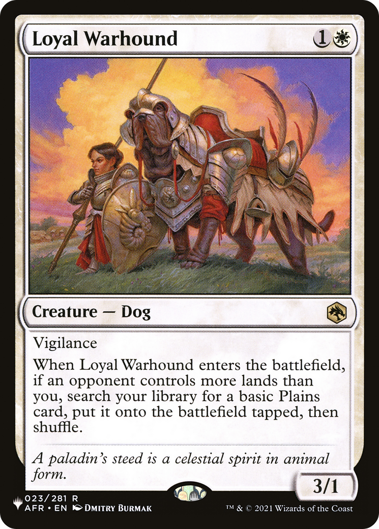 Loyal Warhound |  (AFR-23) [The List]
