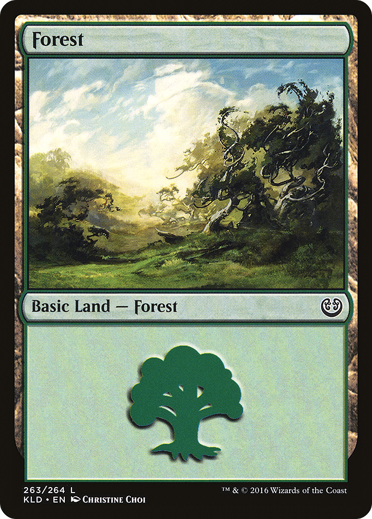 Forest (263) [Kaladesh] Foil