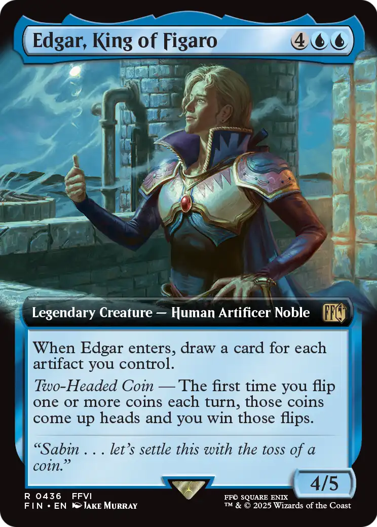Edgar, King of Figaro (Extended Art) (436) [FINAL FANTASY]