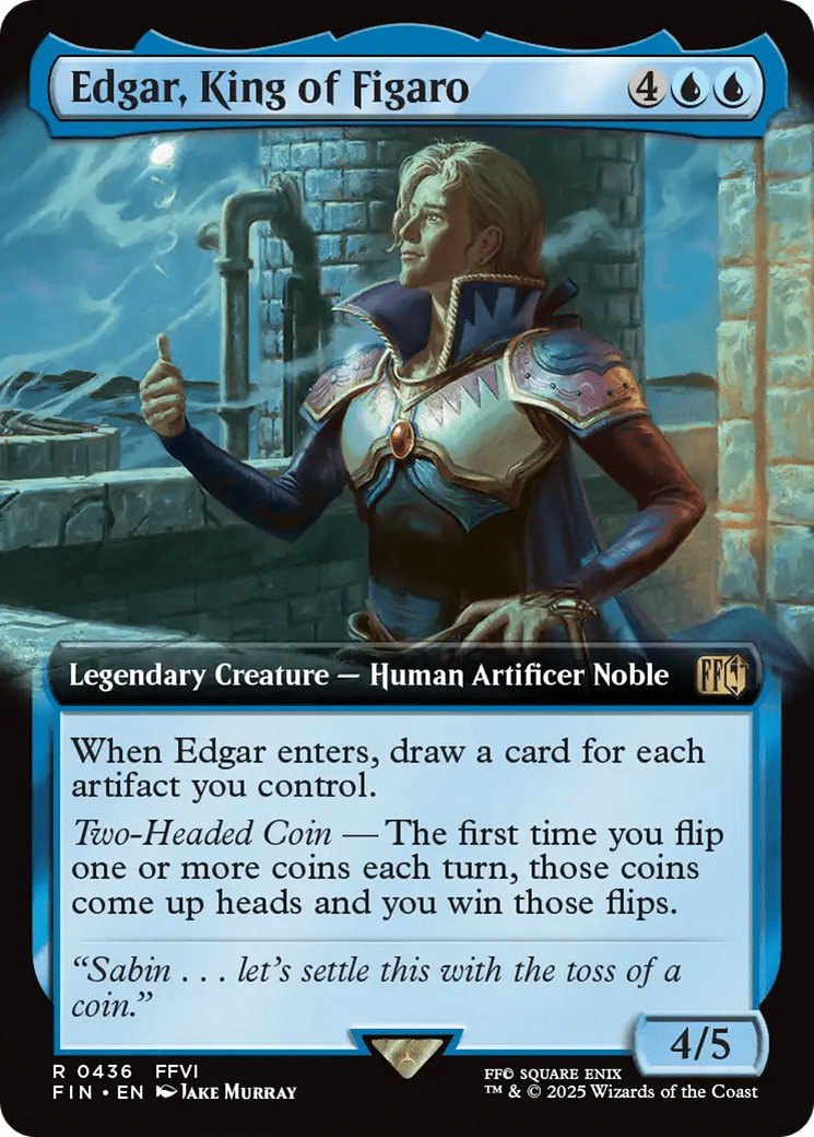 Edgar, King of Figaro (Extended Art) (436) [FINAL FANTASY]