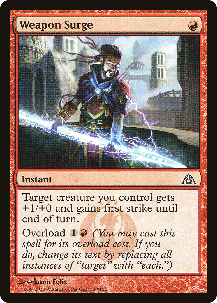 Weapon Surge [Dragon's Maze] Foil