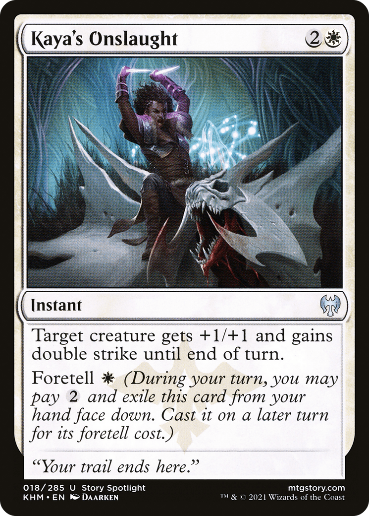 Kaya's Onslaught [Kaldheim] Foil
