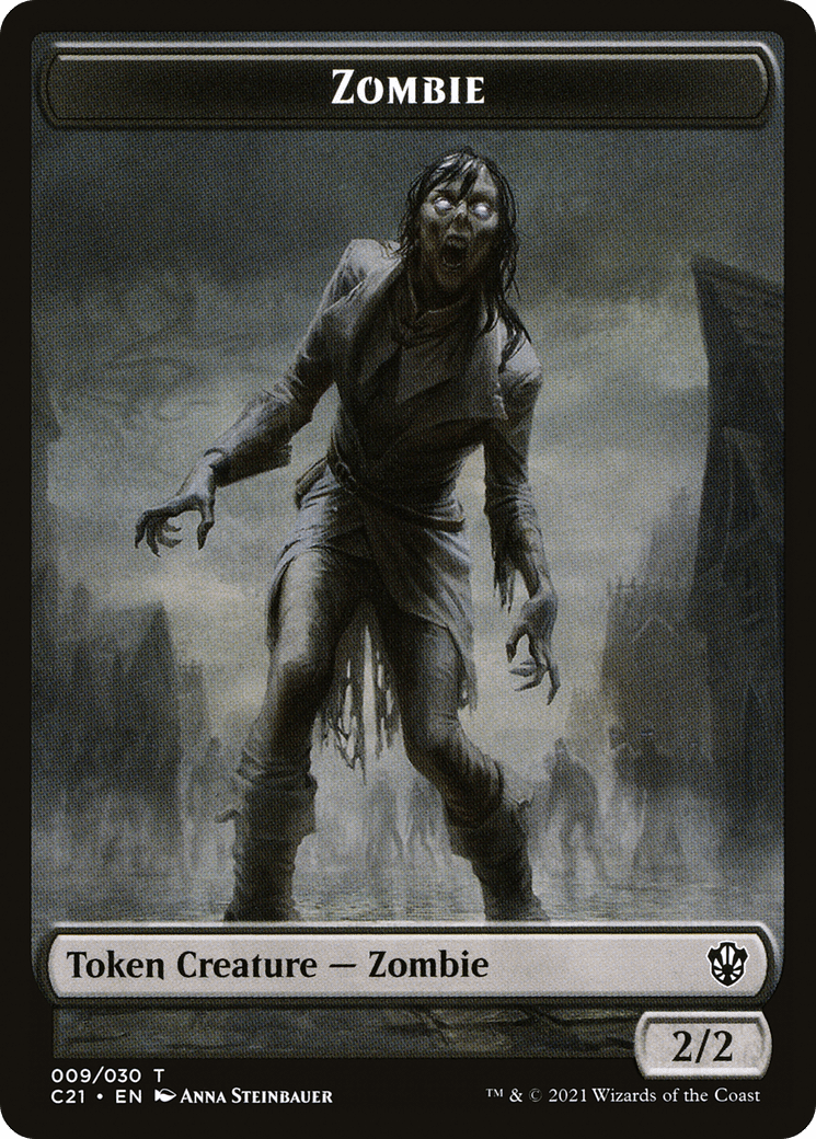 Zombie (TC21-009) - Commander 2021 Tokens