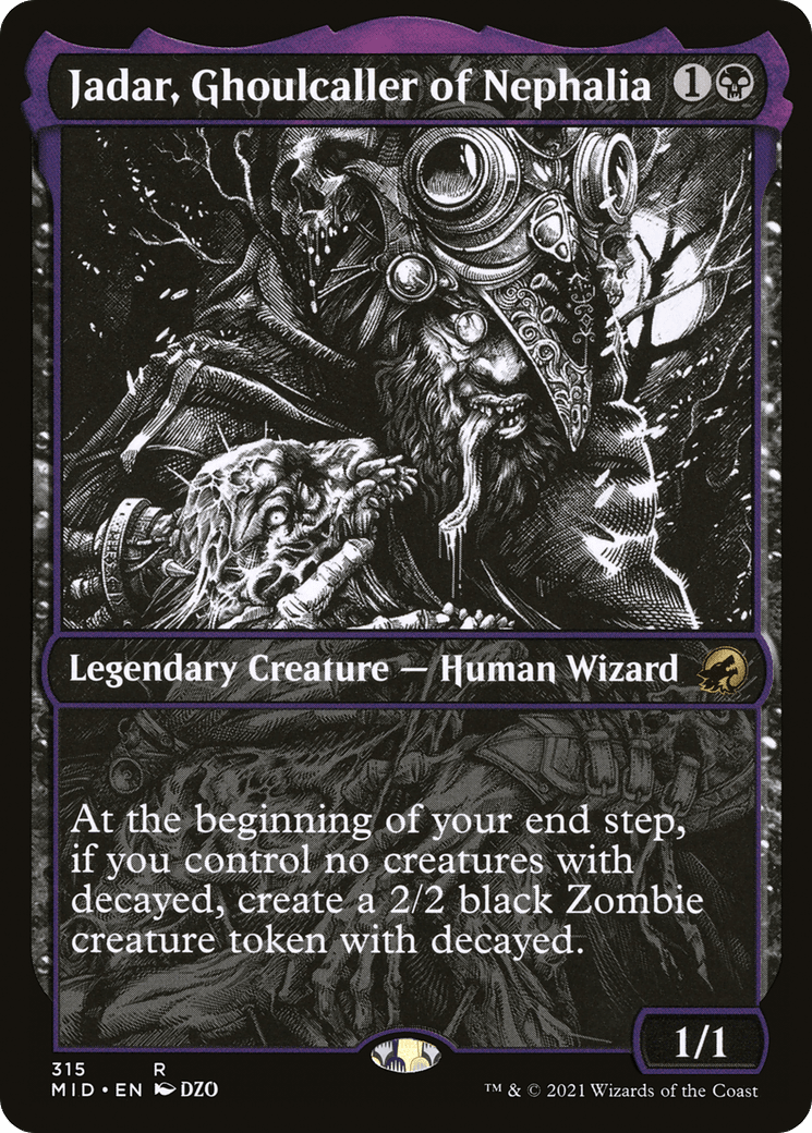 Jadar, Ghoulcaller of Nephalia (Showcase Eternal Night) [Innistrad: Midnight Hunt] Foil