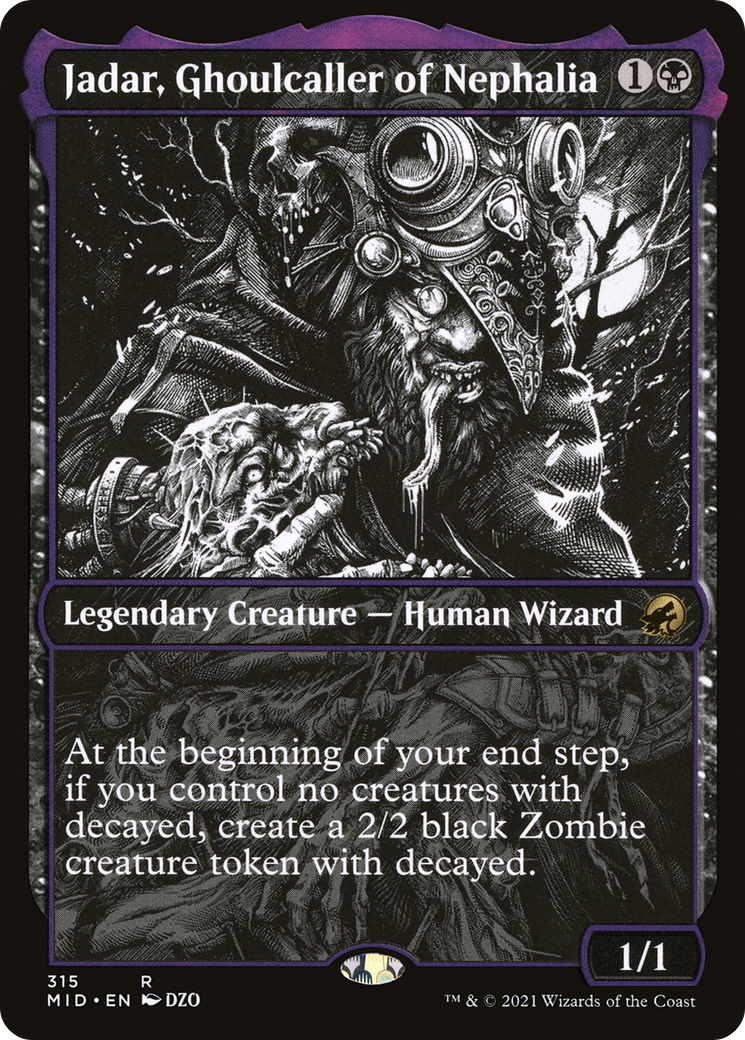 Jadar, Ghoulcaller of Nephalia (Showcase Eternal Night) [Innistrad: Midnight Hunt] Foil