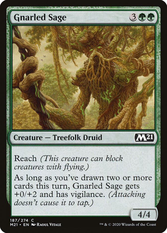 Gnarled Sage 187 (Core Set 2021) 