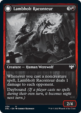 Lambholt Raconteur // Lambholt Ravager [Innistrad: Double Feature] Foil