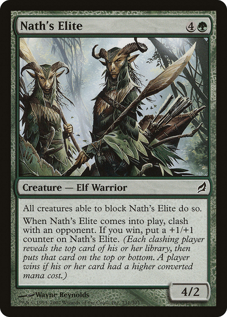 Nath's Elite [Lorwyn] Foil