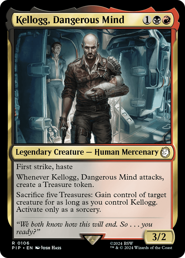 Kellogg, Dangerous Mind [Fallout] Foil