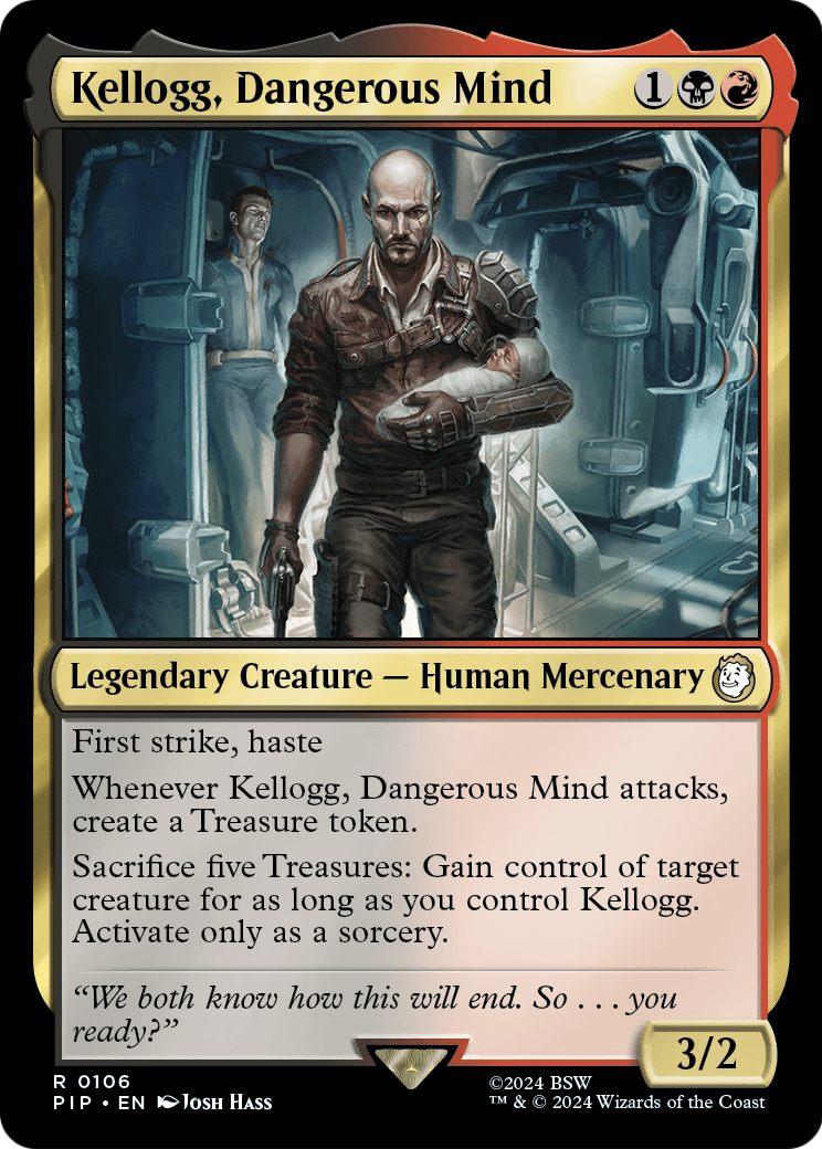 Kellogg, Dangerous Mind [Fallout] Foil
