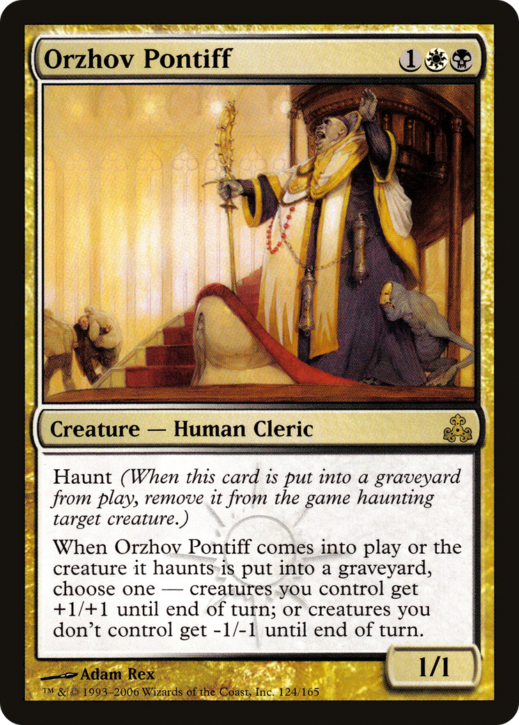 Orzhov Pontiff [Guildpact] Foil