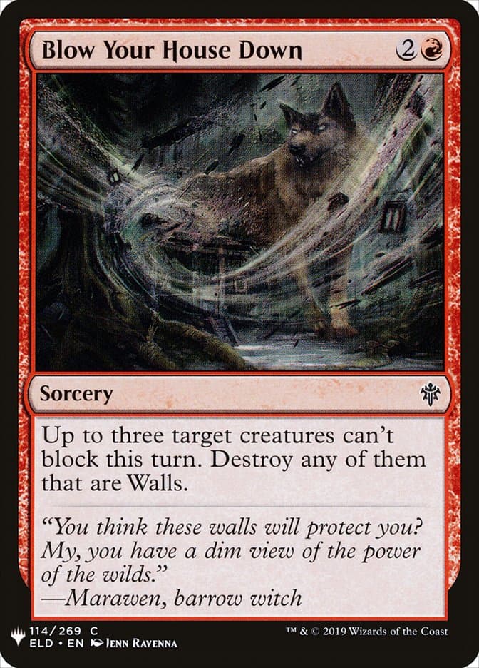 Blow Your House Down |  (ELD-114) [The List]