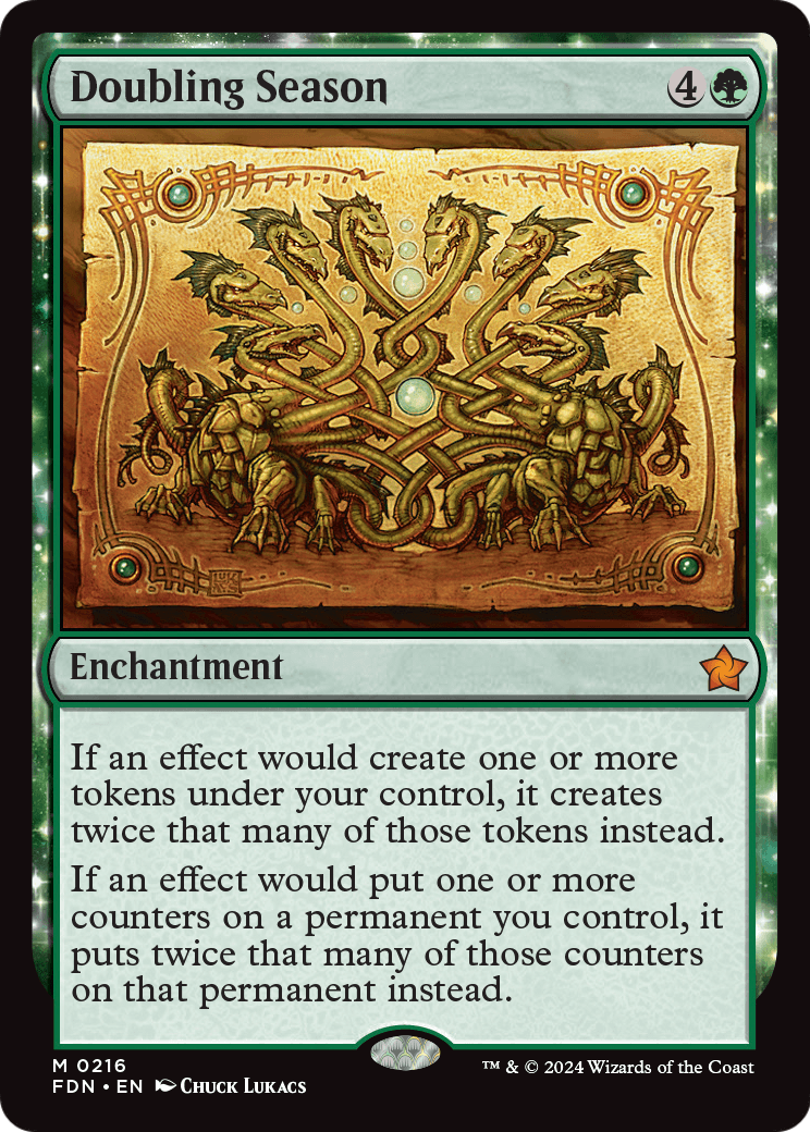 Doubling Season (FDN-216) - Foundations Foil