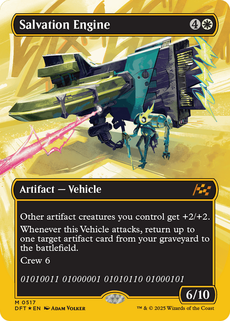 Salvation Engine |  Foil (517) [Aetherdrift]