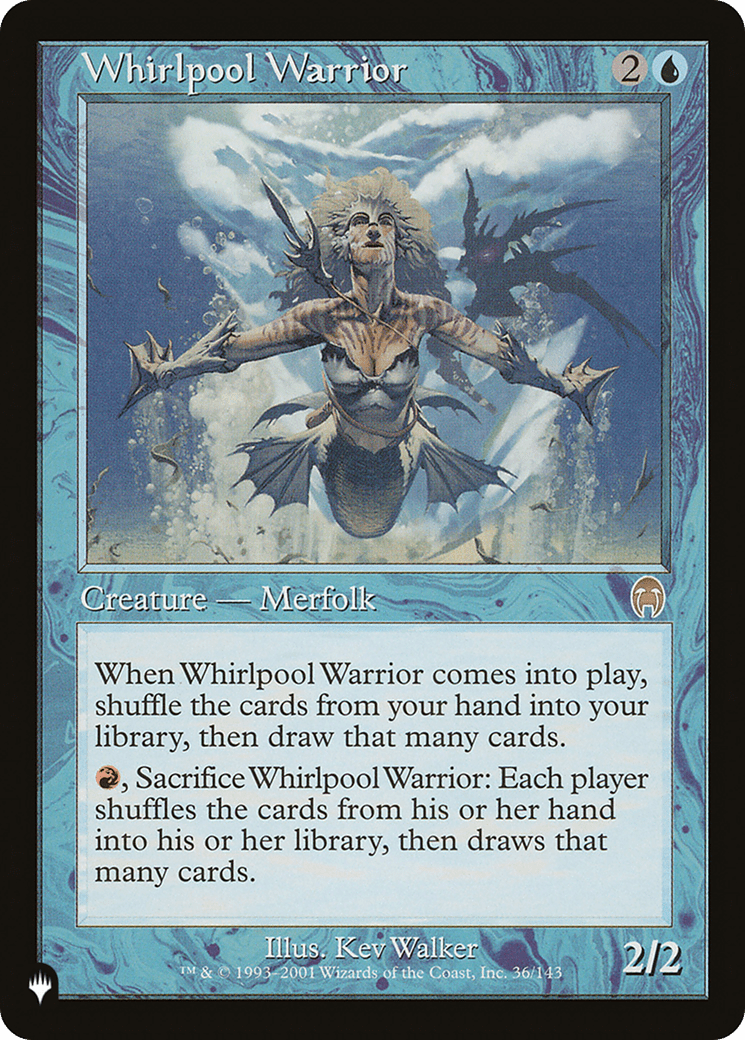 Whirlpool Warrior |  (APC-36) [The List]