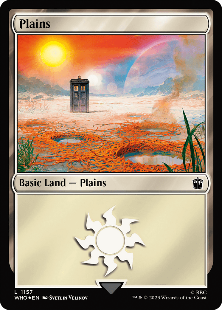 Plains (1157) (Surge Foil) [Doctor Who]