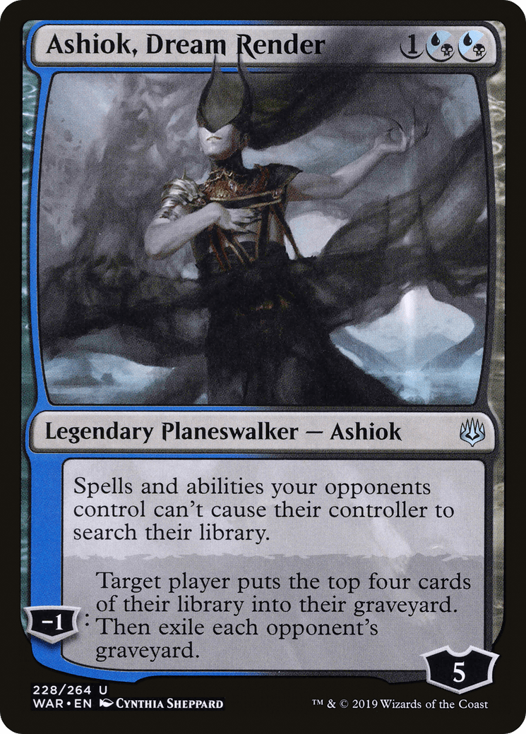 Ashiok, Dream Render [War of the Spark] Foil