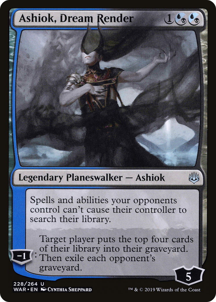 Ashiok, Dream Render [War of the Spark] Foil