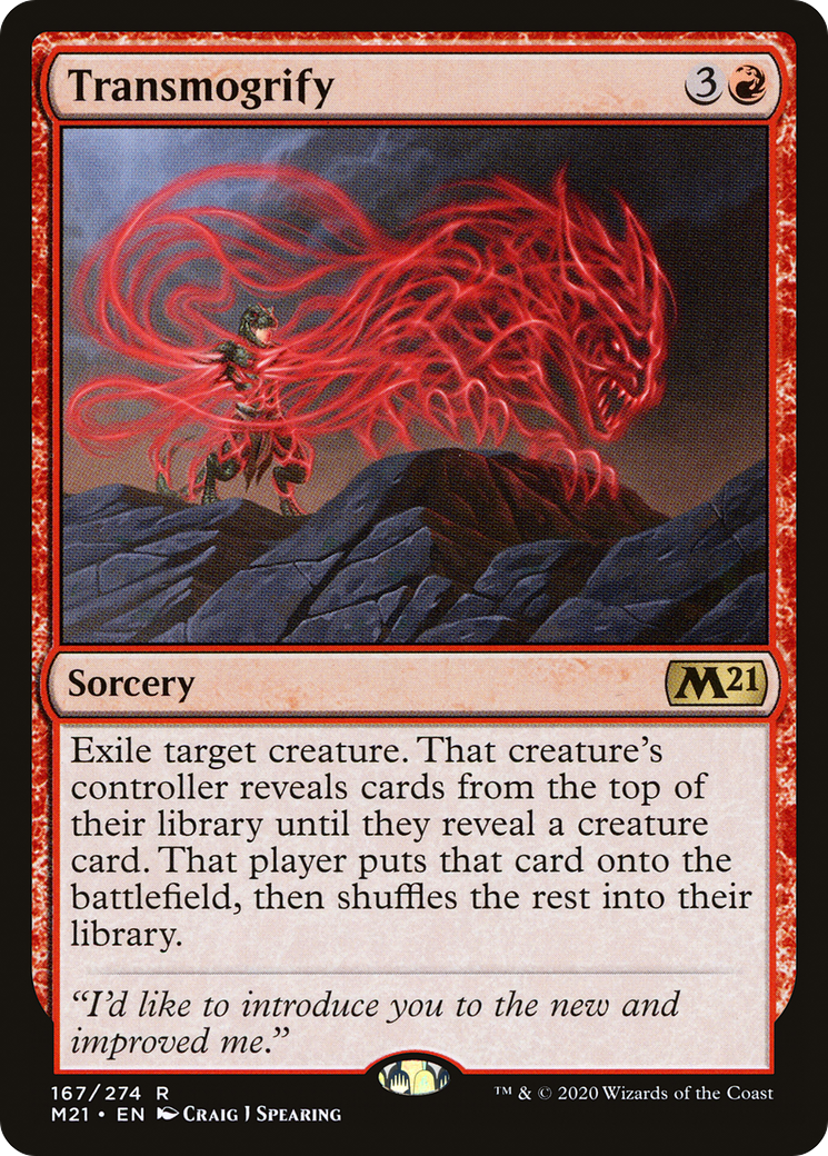 Transmogrify [Core Set 2021] Foil