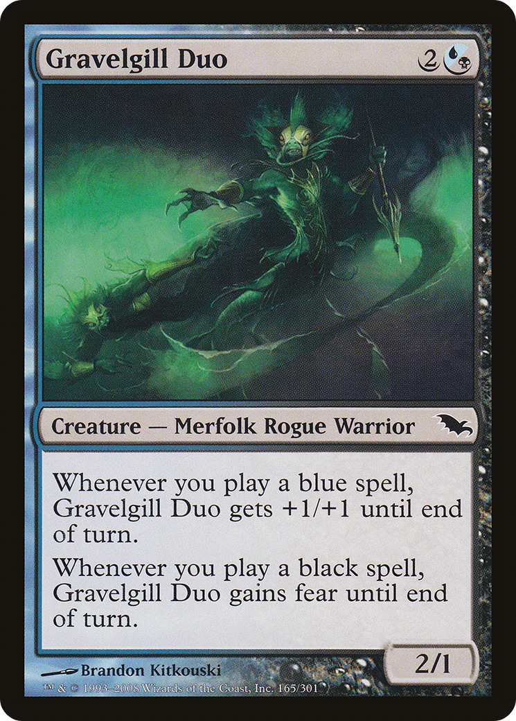 Gravelgill Duo [Shadowmoor] Foil