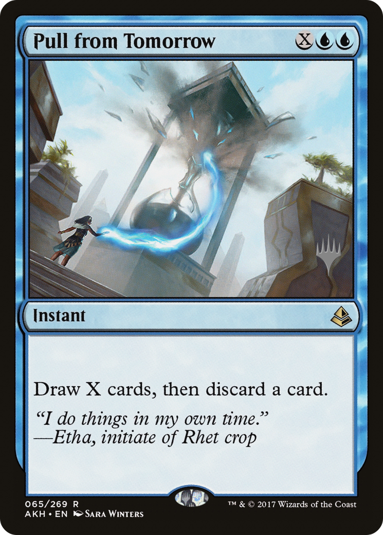 Pull from Tomorrow (Promo Pack) [Amonkhet Promos] Foil