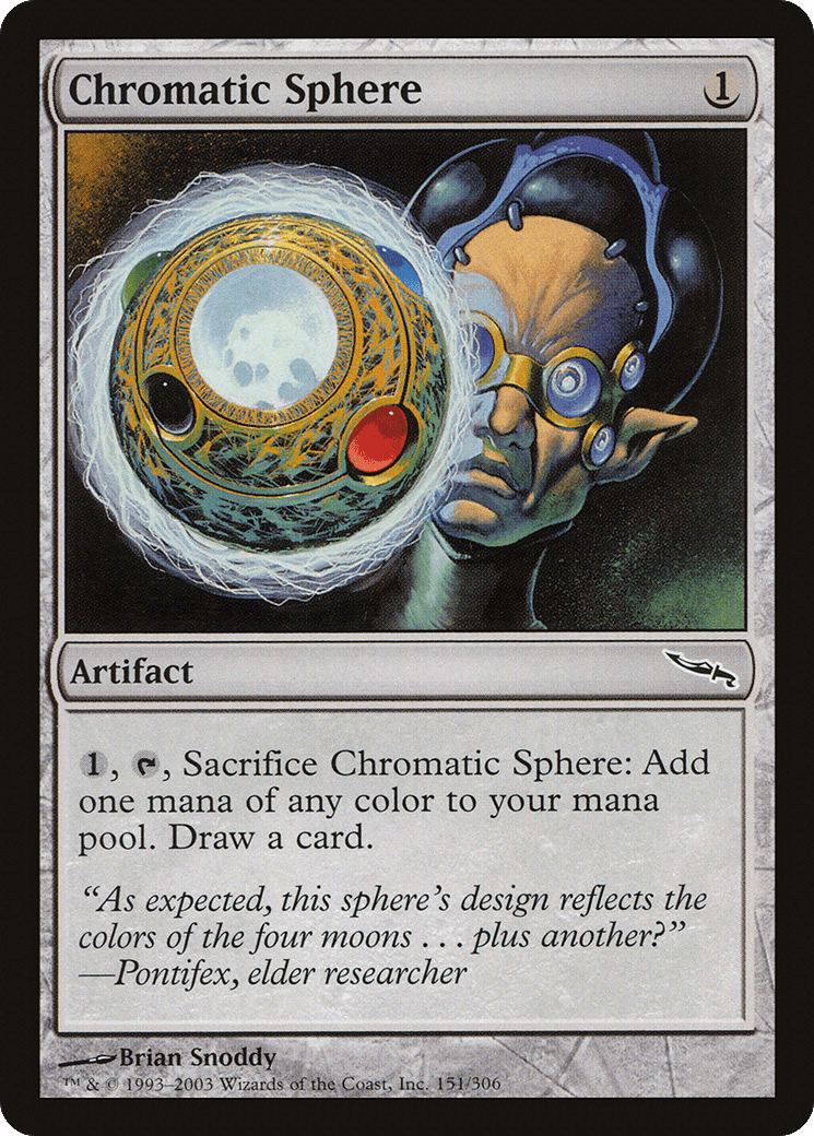 Chromatic Sphere [Mirrodin] Foil