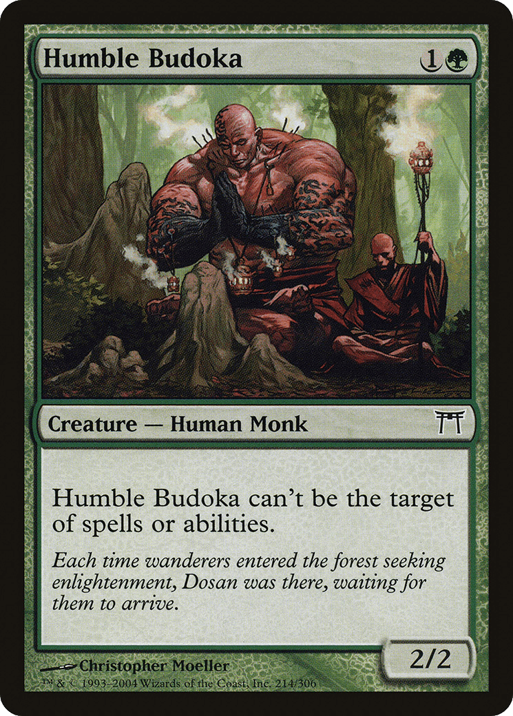 Humble Budoka [Champions of Kamigawa] Foil