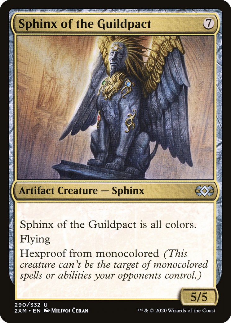 Sphinx of the Guildpact [Double Masters] Foil
