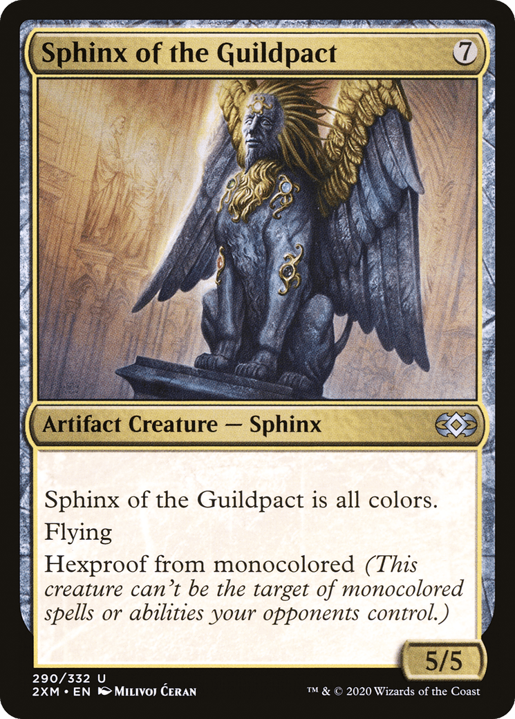 Sphinx of the Guildpact [Double Masters] Foil