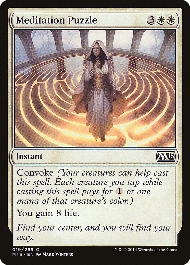 Meditation Puzzle [Magic 2015] Foil