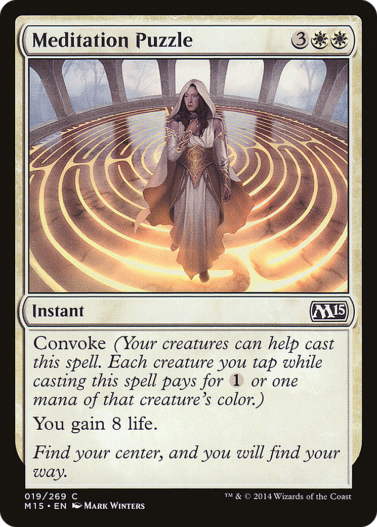 Meditation Puzzle [Magic 2015] Foil