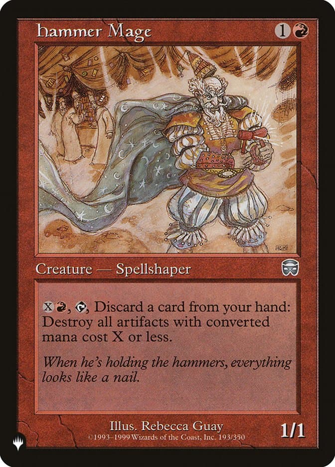 Hammer Mage |  (MMQ-193) [The List]
