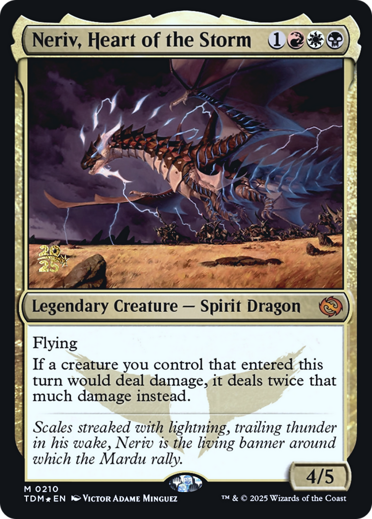 Neriv, Heart of the Storm (210) [Prerelease Cards]