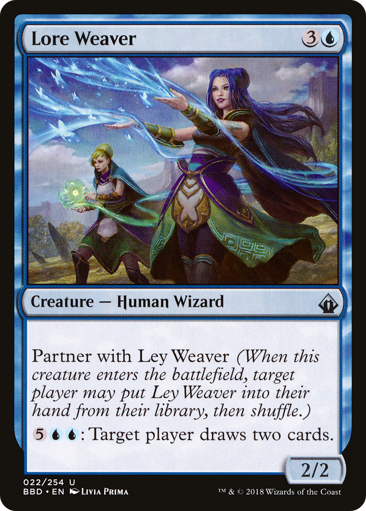 Lore Weaver [Battlebond] Foil