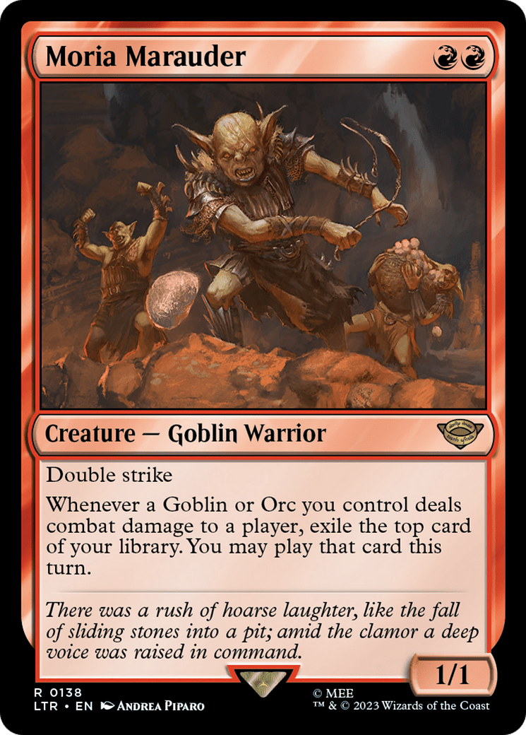 Moria Marauder [The Lord of the Rings: Tales of Middle-Earth] Foil