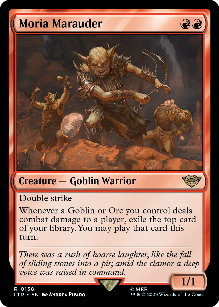 Moria Marauder [The Lord of the Rings: Tales of Middle-Earth] Foil