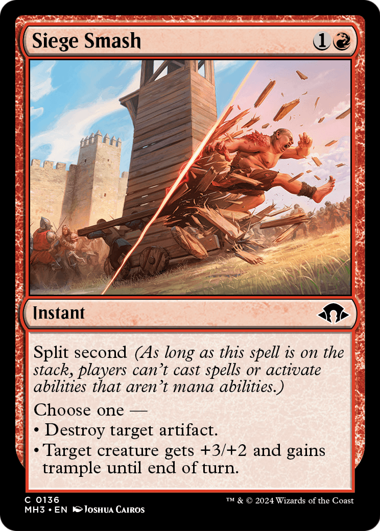 Siege Smash [Modern Horizons 3] Foil