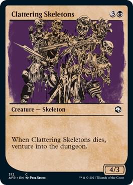 Clattering Skeletons Showcase 312 (Adventures in the Forgotten Realms) 