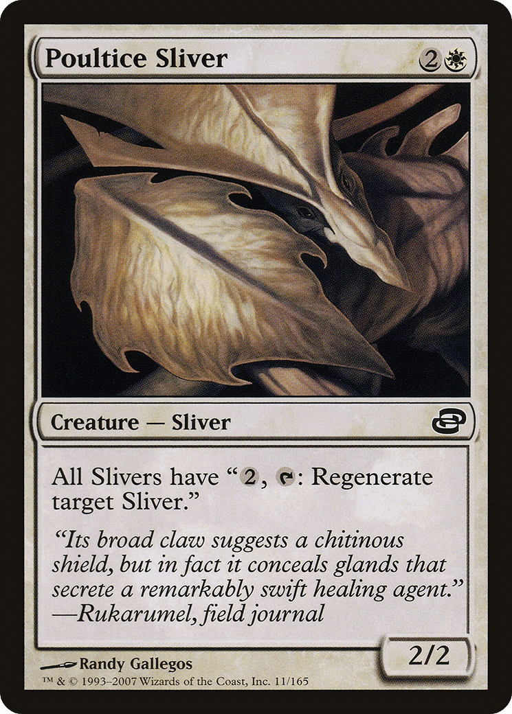Poultice Sliver [Planar Chaos] Foil