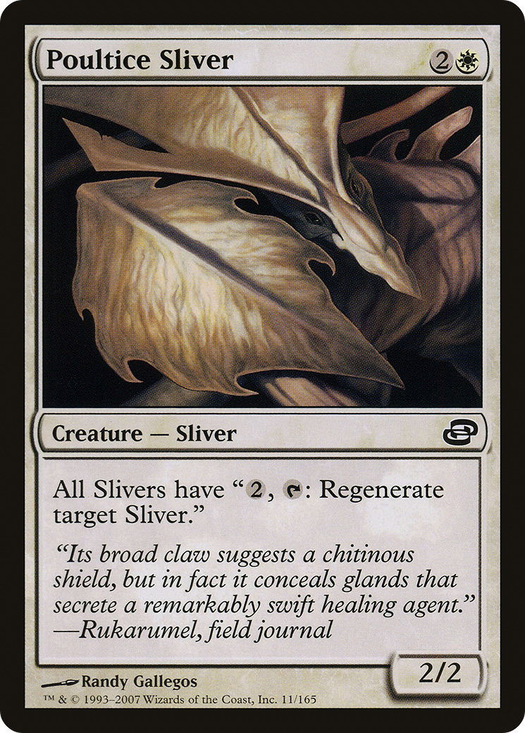 Poultice Sliver [Planar Chaos] Foil